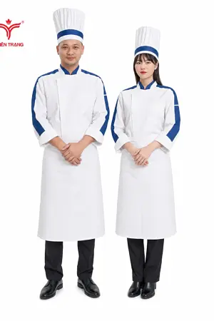 Đồng Phục Bếp Trắng
