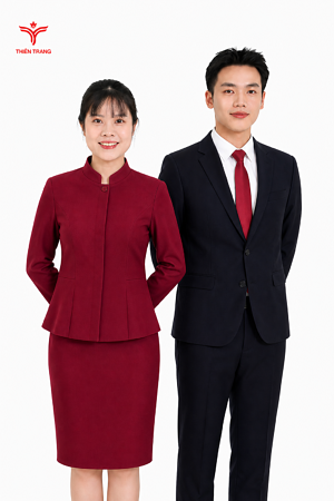 Đồng phục quản lý phong cách Á Đông