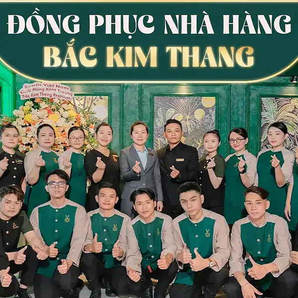 Đồng phục Bắc Kim Thang - Giải pháp đồng phục tối ưu cho nhà hàng 1 Đồng phục Bắc Kim Thang Thiên Trang