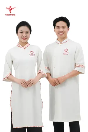 Đồng Phục Lễ Tân Nhà Hàng Vị Hội An