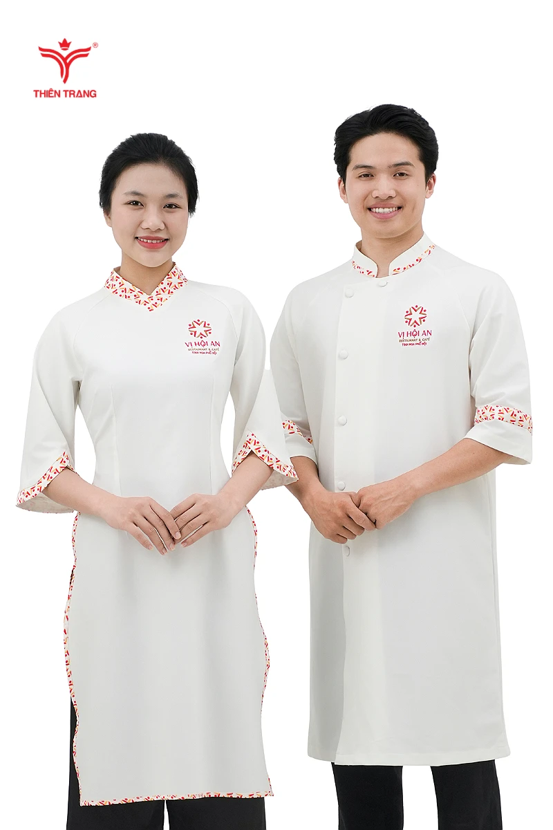 Đồng Phục Lễ Tân Nhà Hàng Vị Hội An