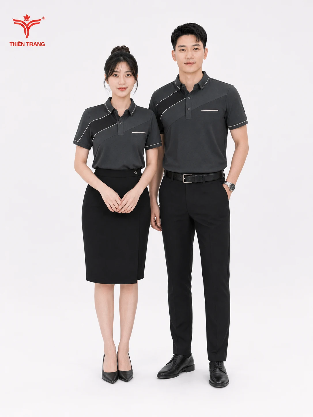 Đồng phục áo thun cổ bẻ cao cấp - Ảnh 2
