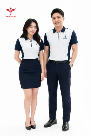 Alternative view of Áo polo cổ khóa kéo phối sườn (Zipper Polo)