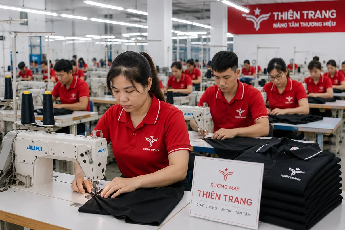 Áo polo cổ khóa kéo phối sườn (Zipper Polo) 18 Áo polo cổ khóa kéo phối sườn