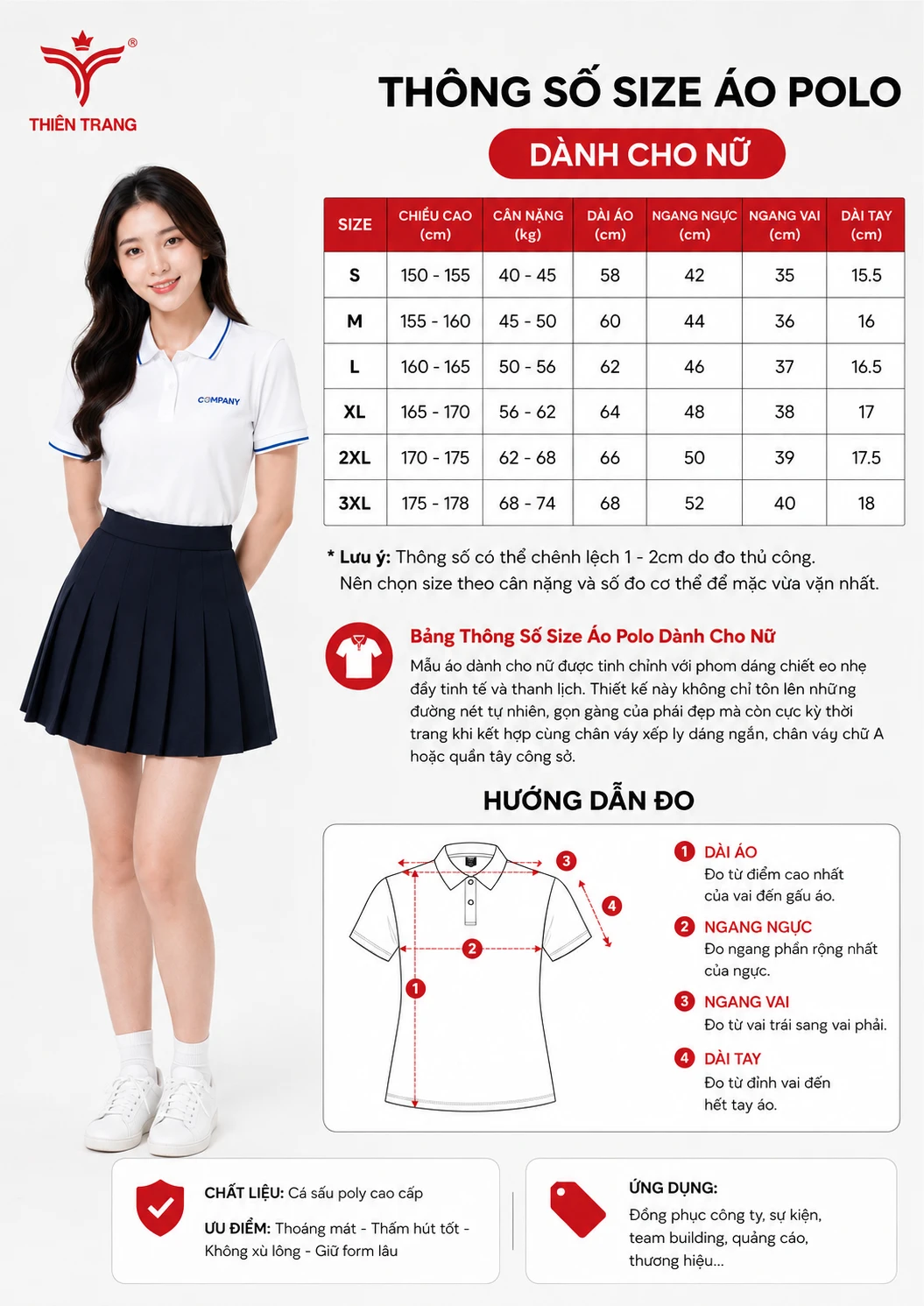 Áo thun polo phối bo kẻ chỉ