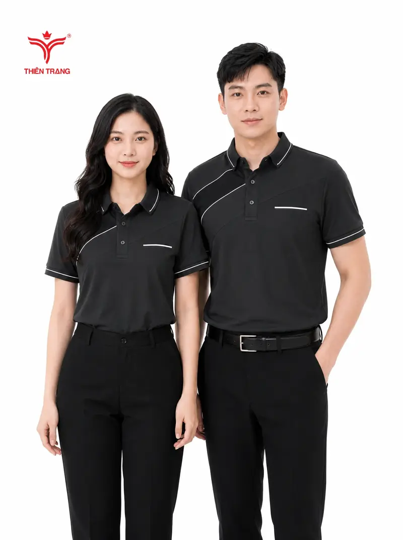 Đồng phục áo thun cổ bẻ cao cấp