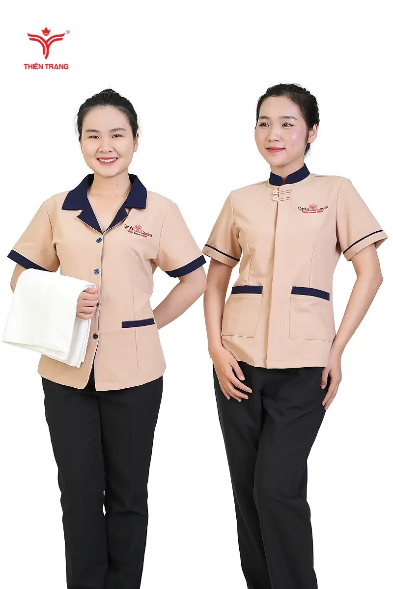 Đồng Phục Buồng Phòng Capital Garden Hotel