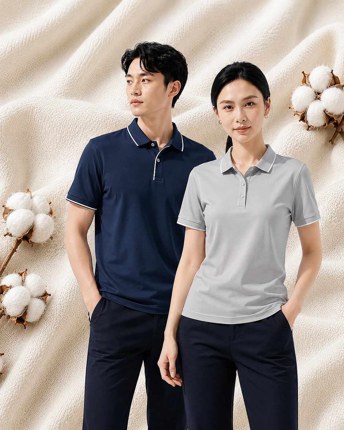 Chất liệu vải cotton mịn