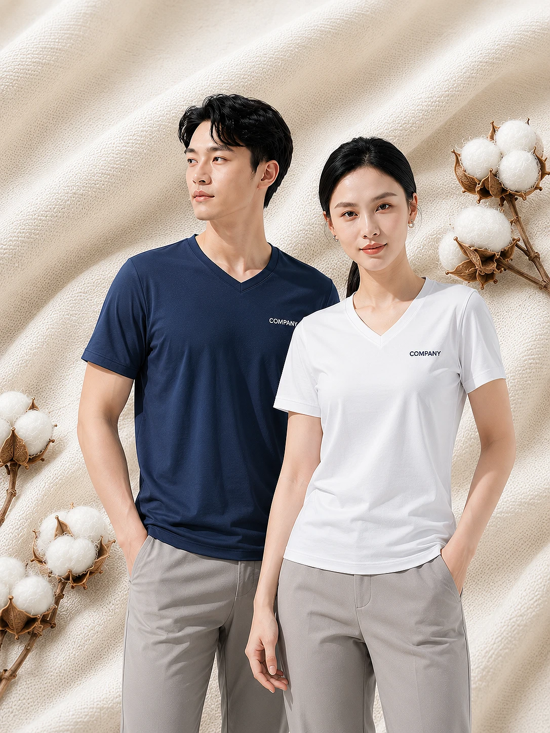 chất liệu vải cotton mịn