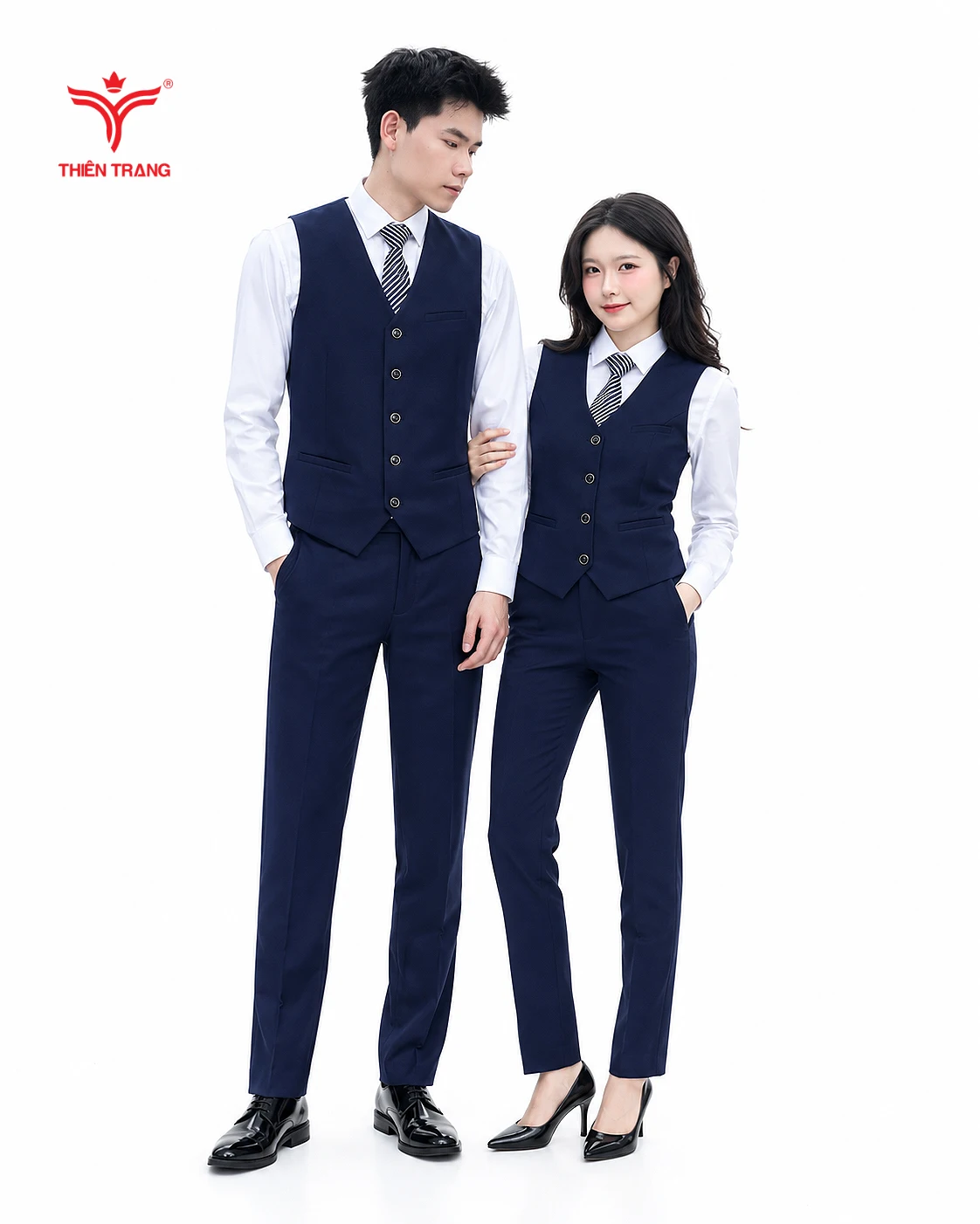 Đồng phục gile doanh nghiệp cao cấp - Ảnh 2