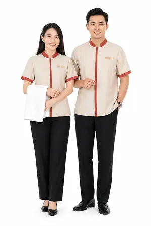 Alternative view of Đồng phục buồng phòng khách sạn 5 sao