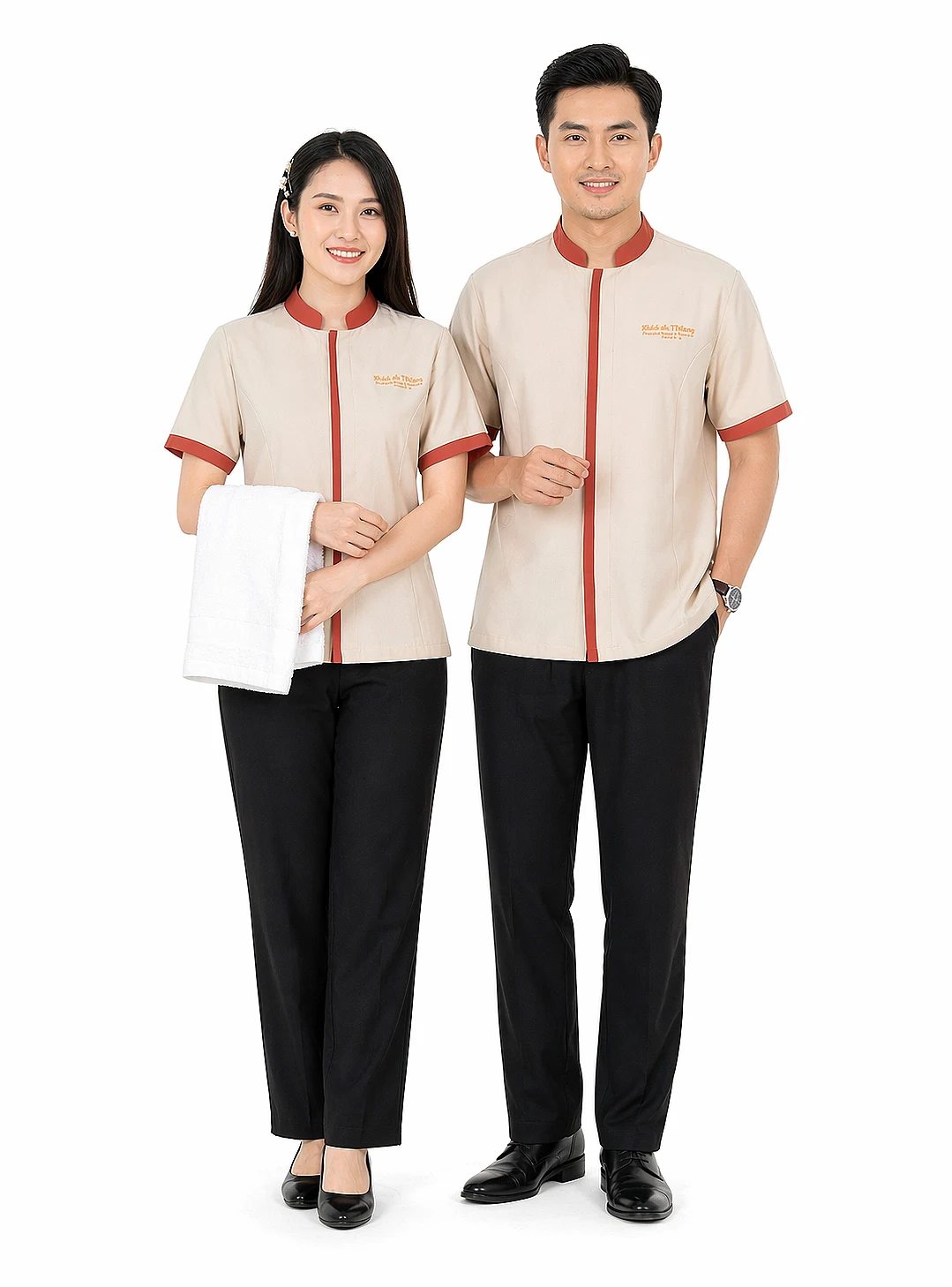 Đồng phục buồng phòng khách sạn 5 sao - Ảnh 2