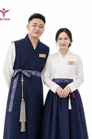Đồng Phục Lễ Tân Nhà Hàng Hàn Quốc