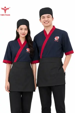 Đồng Phục Phục Vụ Nhà Hàng Nhật cao cấp