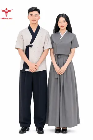 Alternative view of Đồng Phục Phục Vụ Nhà Hàng Hàn Quốc Cao Cấp