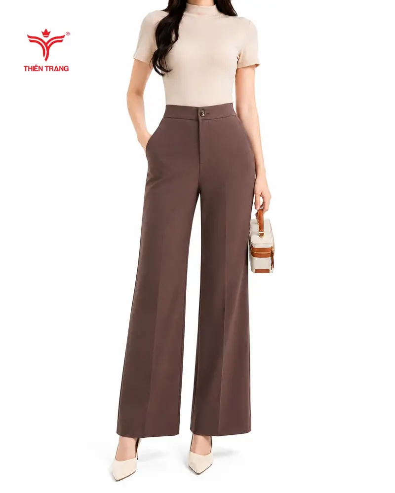 Đồng phục quần tây nữ ống loe