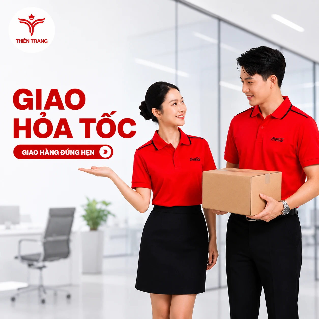 Đồng Phục Thiên Trang – Đơn Vị Chuyên May Đồng Phục Vải Phi Bóng Chất Lượng Cao