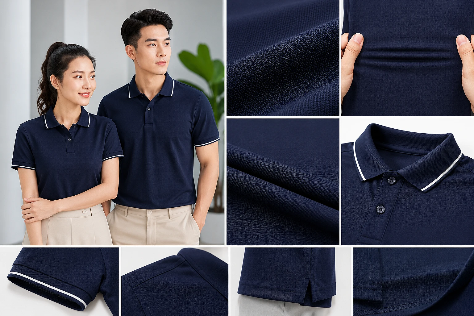 Quan sát cấu trúc và cảm nhận bề mặt vải