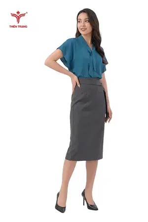 Alternative view of Đồng Phục Doanh Nghiệp Chân Váy 02