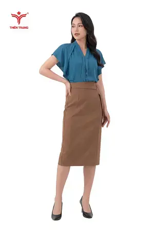 Alternative view of Đồng Phục Doanh Nghiệp Chân Váy 03