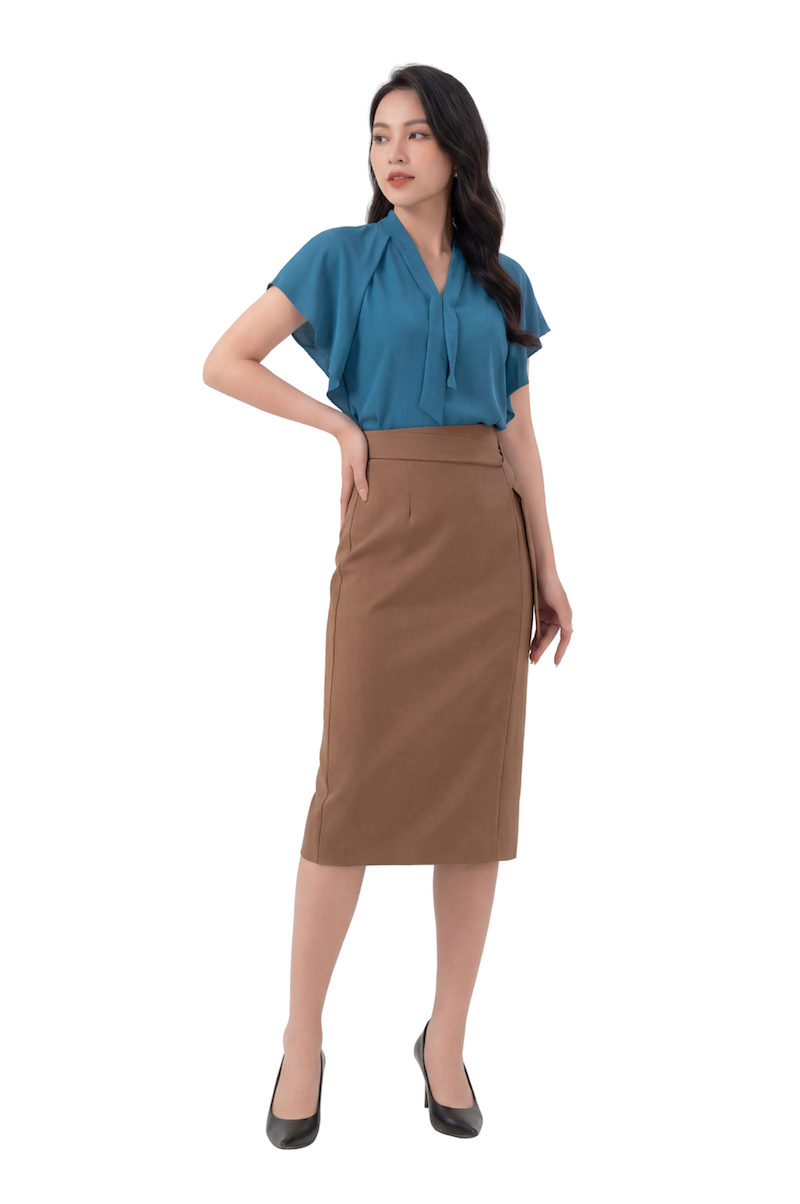 Đồng Phục Doanh Nghiệp Chân Váy 03 - Ảnh 6