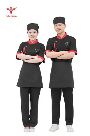 Alternative view of Đồng Phục Đầu Bếp Nhà Hàng 02