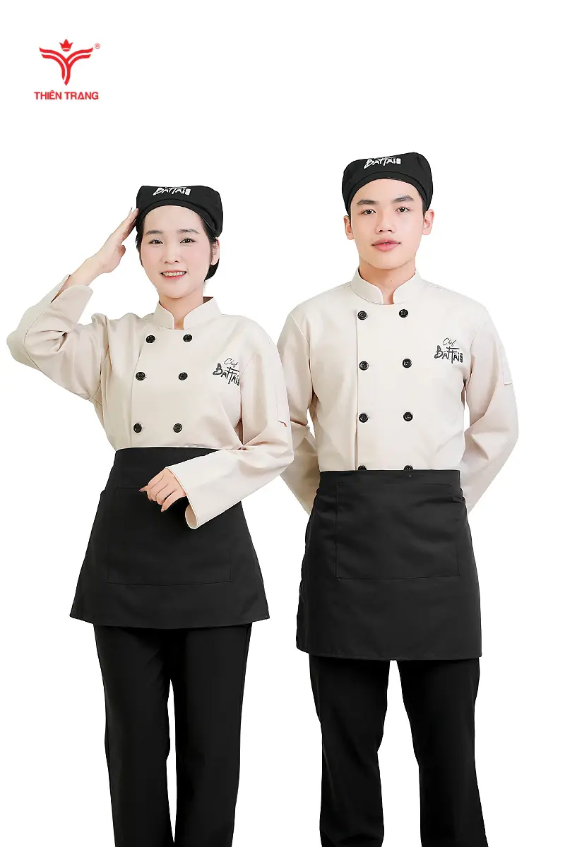 Đồng Phục Đầu Bếp Nhà Hàng 10 - Ảnh 2