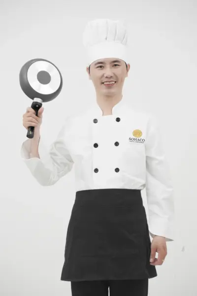 Alternative view of Đồng Phục Đầu Bếp Nhà Hàng 04