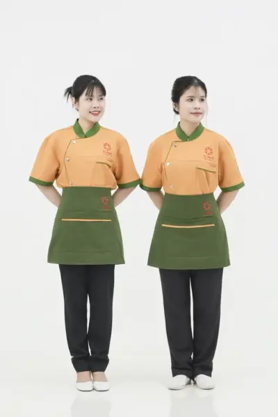 Alternative view of Đồng Phục Đầu Bếp Nhà Hàng 05