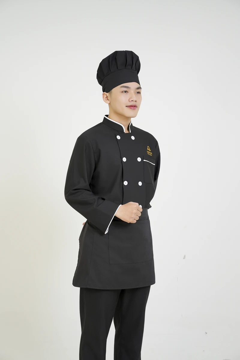 Đồng Phục Đầu Bếp Nhà Hàng 06 - Ảnh 4