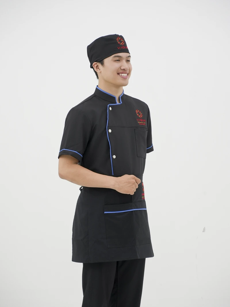 Đồng Phục Đầu Bếp Nhà Hàng 07 - Ảnh 3