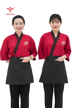 Đồng Phục Lễ Tân Nhà Hàng Nhật 08