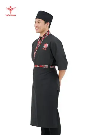 Alternative view of Đồng Phục Phục Vụ Nhà Hàng Nhật 09