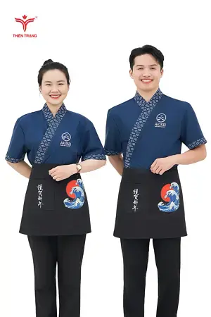 Đồng Phục Phục Vụ Nhà Hàng Nhật 02