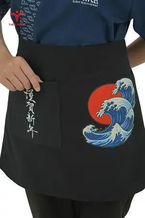 Alternative view of Đồng Phục Phục Vụ Nhà Hàng Nhật 02