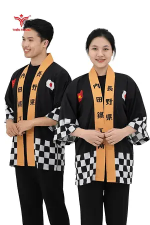 Đồng Phục Phục Vụ Nhà Hàng Nhật 04