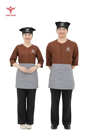 Alternative view of Đồng Phục Phục Vụ Nhà Hàng Việt 01