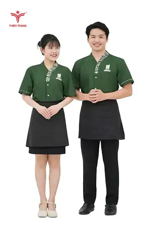 Alternative view of Đồng Phục Phục Vụ Nhà Hàng Việt 03