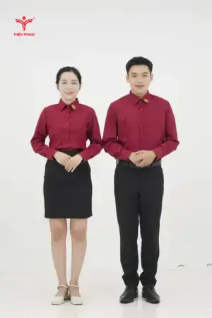 Alternative view of Đồng Phục Lễ Tân Nhà Hàng Âu 04