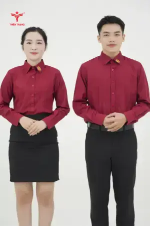 Đồng Phục Lễ Tân Nhà Hàng Âu 04