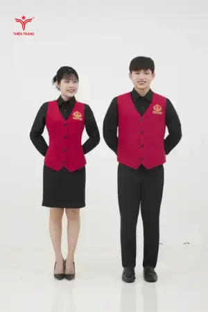 Alternative view of Đồng Phục Lễ Tân Nhà Hàng Hàn 01