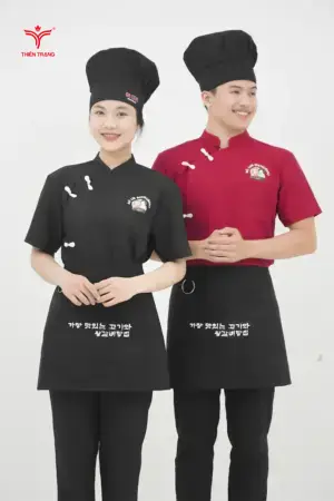 Đồng Phục Lễ Tân Nhà Hàng Hàn 02