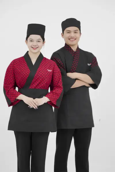 Đồng Phục Lễ Tân Nhà Hàng Nhật 12