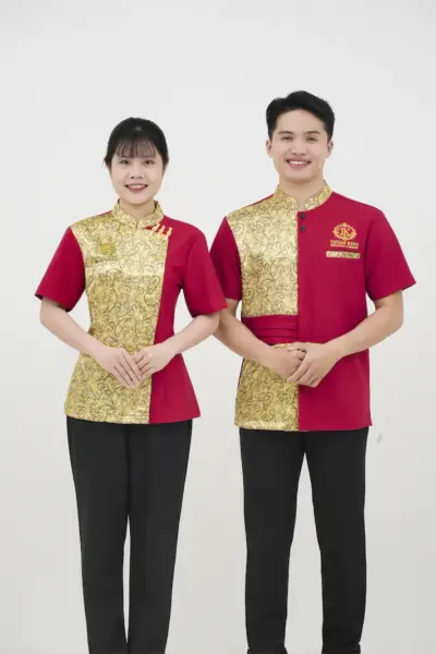 Đồng Phục Phục Vụ Nhà Hàng Trung 01