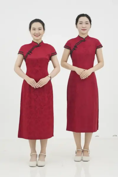 Alternative view of Đồng Phục Phục Vụ Nhà Hàng Trung 02