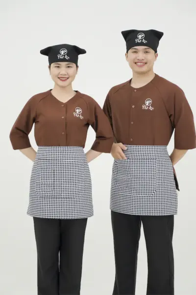 Đồng Phục Phục Vụ Nhà Hàng Việt 01