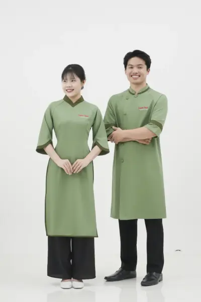 Alternative view of Đồng Phục Phục Vụ Nhà Hàng Việt 04