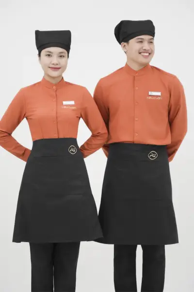 Đồng Phục Phục Vụ Nhà Hàng Việt 05