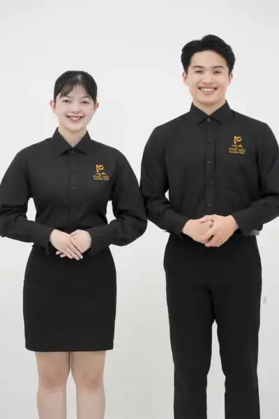 Đồng Phục Phục Vụ Nhà Hàng Việt 06