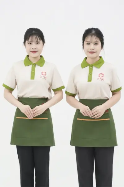 Đồng Phục Phục Vụ Nhà Hàng Việt 08